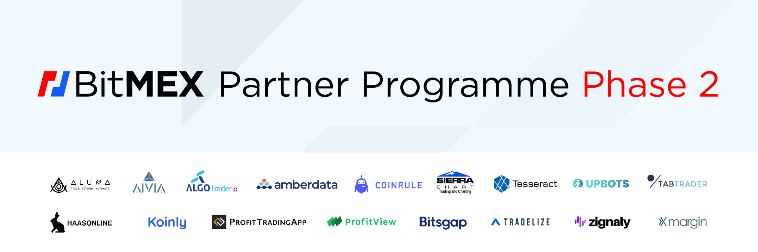 The BitMEX Partner Programme Expands into Phase Two With 17 New Additions -  BitMEX Blog