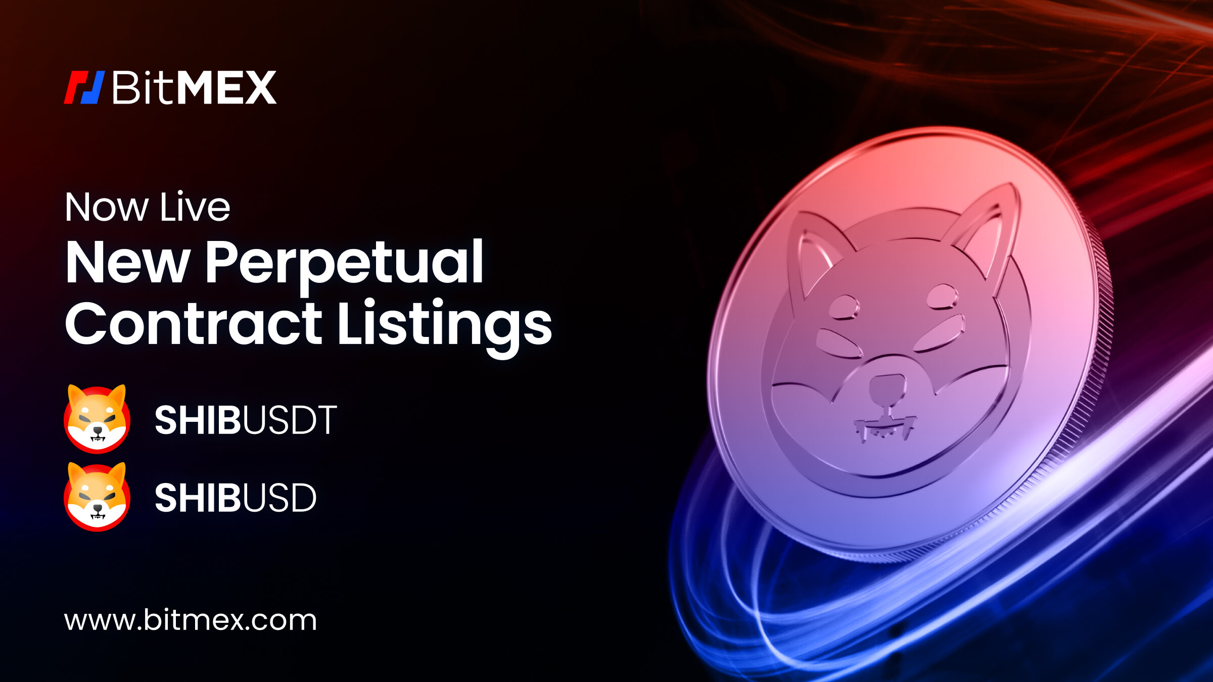 Now Live: Bitcoin- and Tether – Margined SHIB Listings - BitMEX Blog