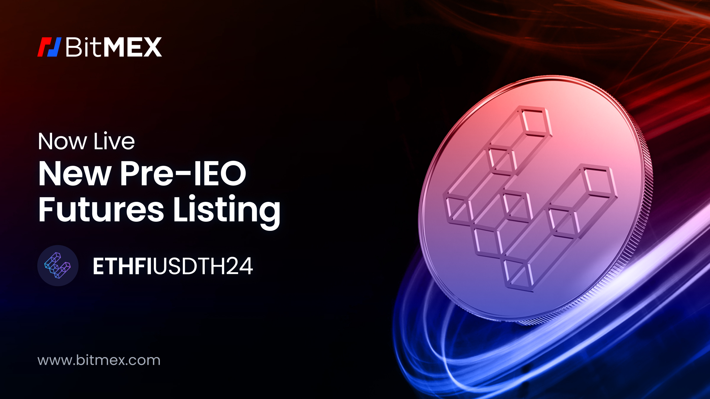 Now Live: The First Ever ETHFI Futures Contract with 2x Leverage - BitMEX  Blog