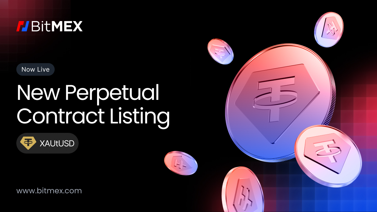Now Live: XAUtUSD Perpetual Swap Listing with Up to 25x Leverage - BitMEX  Blog