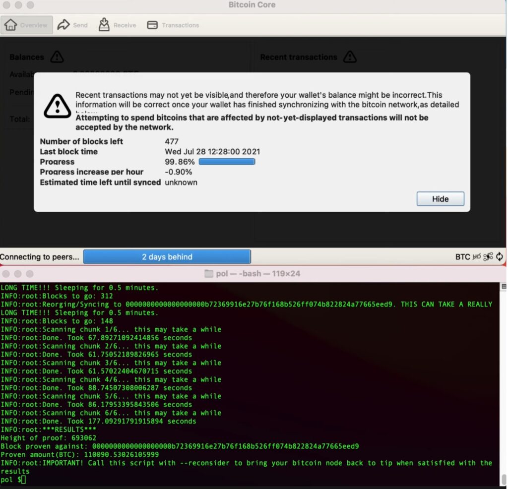 Proof of Reserves & Liabilities - BitMEX Demonstration - BitMEX Blog