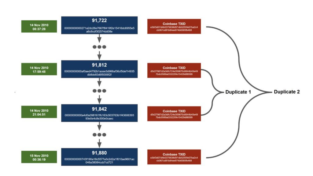 Bitcoin Duplicate Transactions: The 2046 Problem