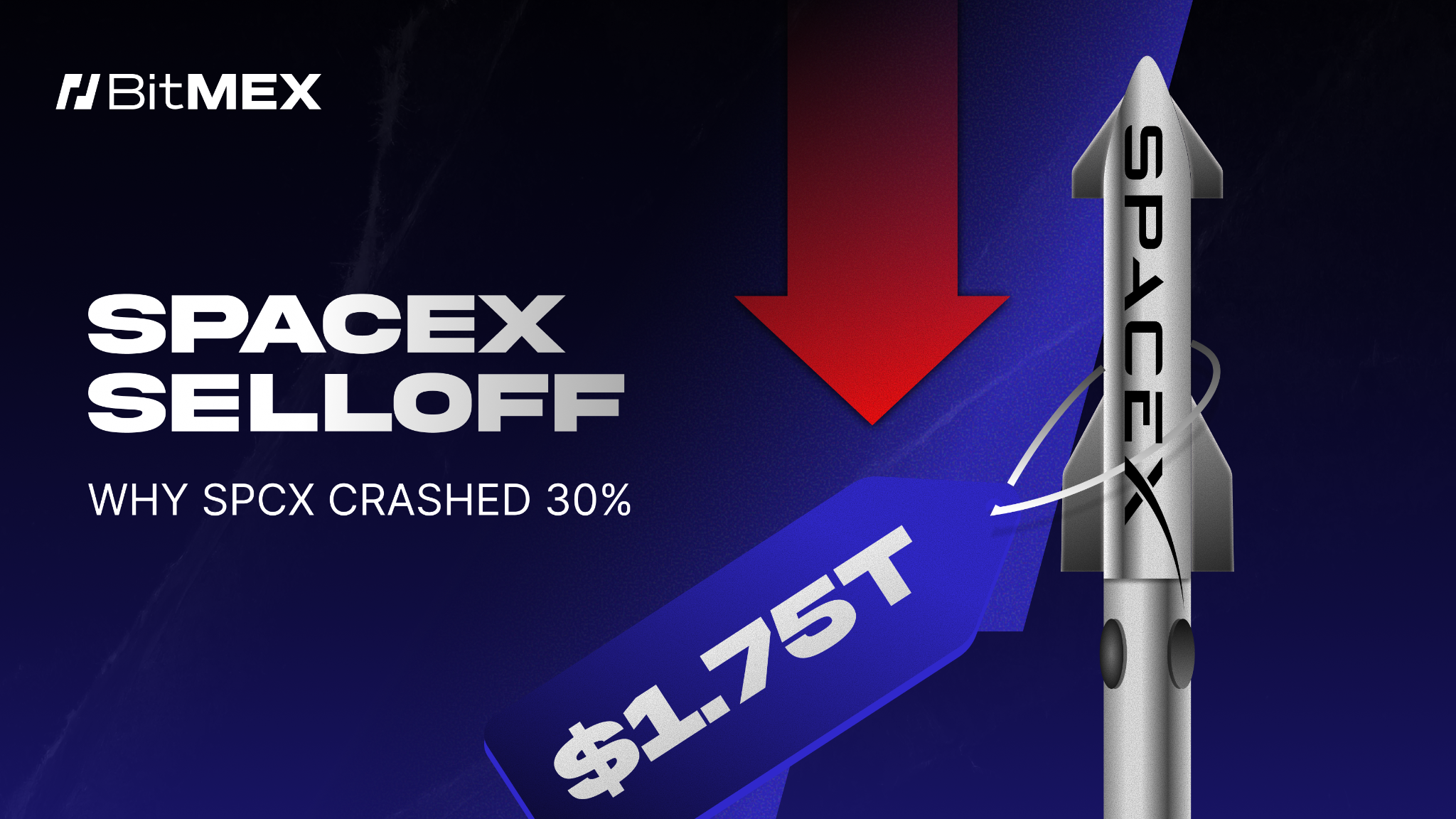 SpaceX Stock Selloff: Why SPCX Crashed 31% and What Traders Should Watch