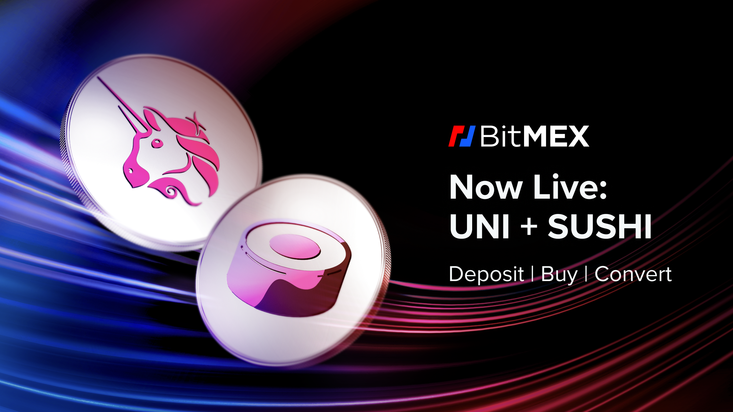 Now Live: Buy UNI Token and SUSHI Coin on BitMEX - BitMEX Blog
