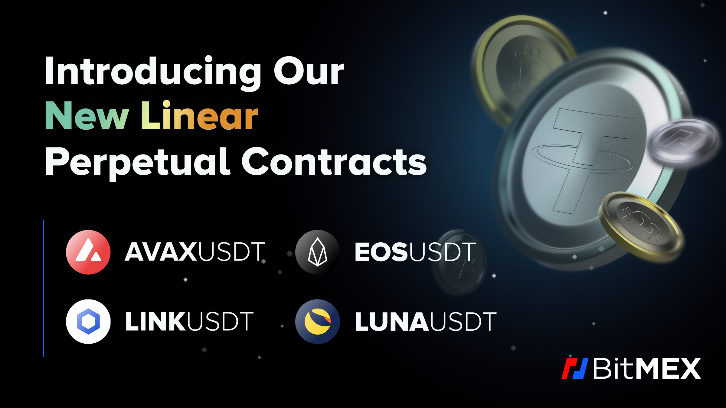 New Linear Perpetual Contracts: AVAXUSDT, EOSUSDT, LINKUSDT, and LUNAUSDT -  BitMEX Blog