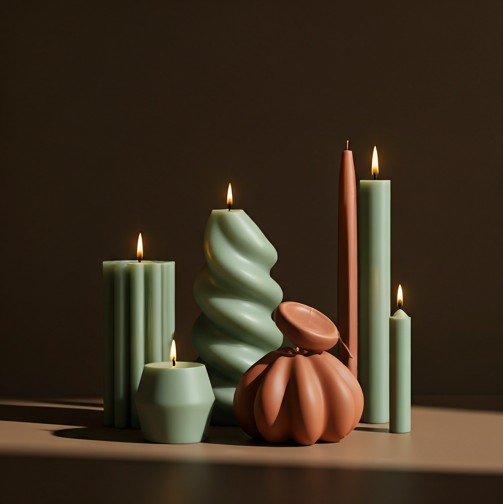 Decorativas y con formas