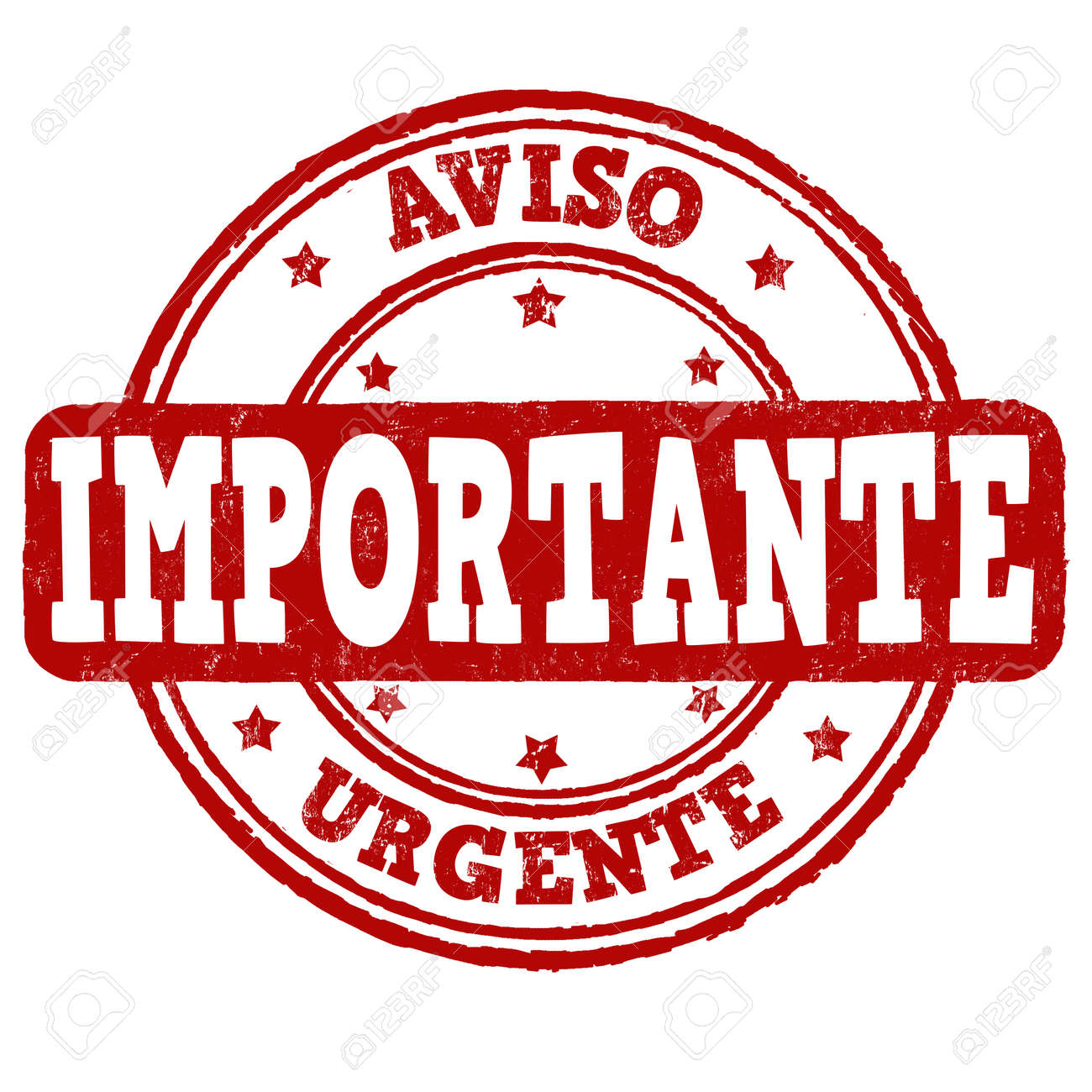 Aviso importante