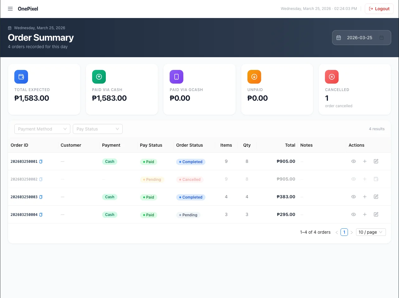 Point of Sale (POS) Management — screenshot 4