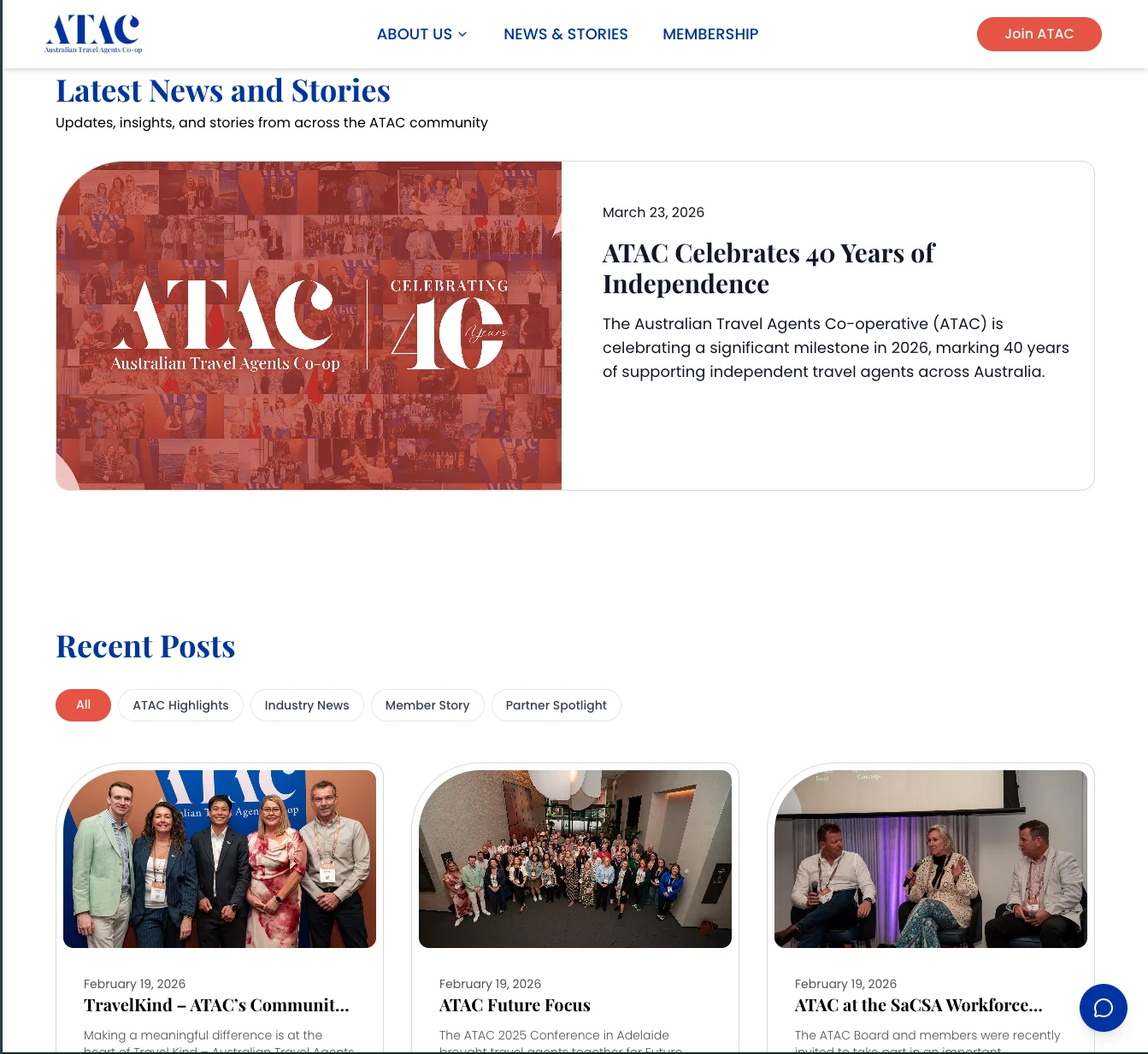 ATAC Website — screenshot 5