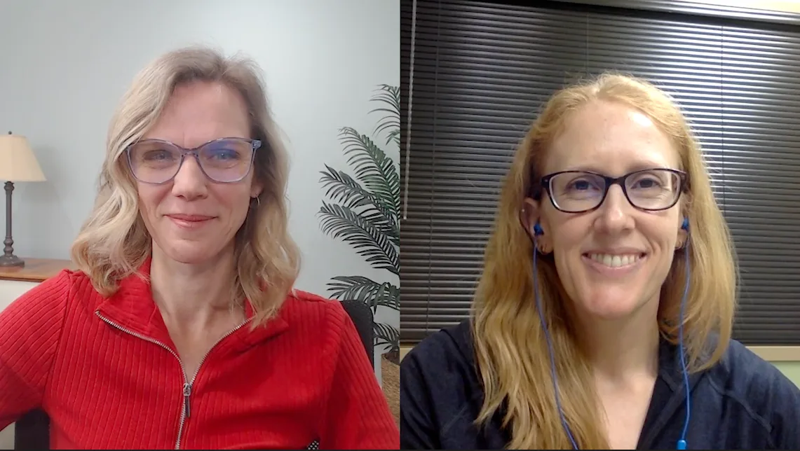 Drs. Alyssa Watson and Kate Barnes.