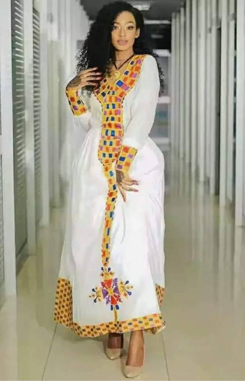 Ethiopian traditional hotsell dress fashion 2018