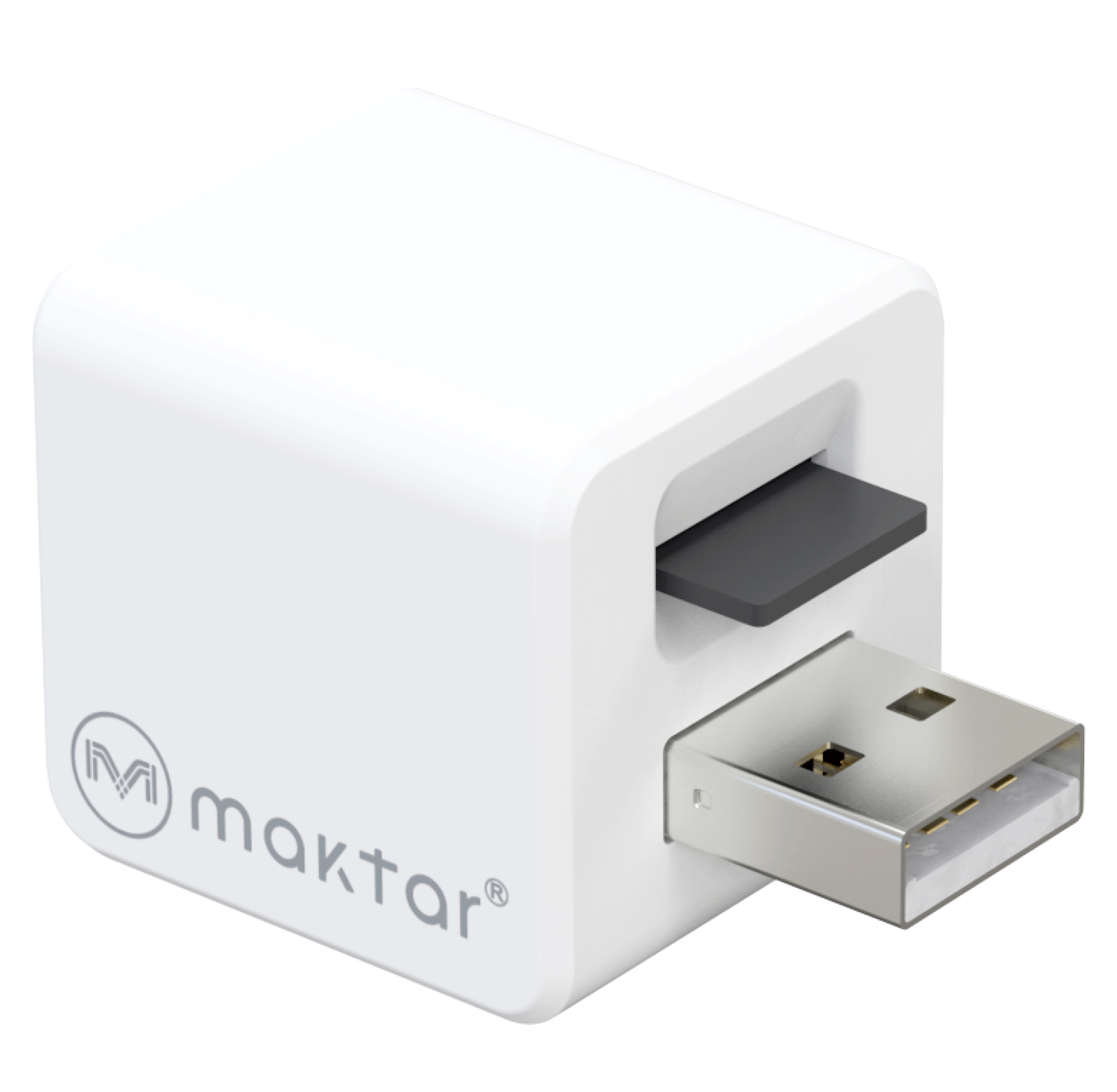 Maktar Qubii ホワイト USB TypeA MKPQ-W