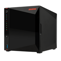 ASUSTOR | NAS Nimbustor 4ベイ Intel Celeron Quad-Core 4GB SO-DIMM DDR4 HDMI 2.5GBASE-T x2 USB 3.2 Gen 1 Type A x3 Wake-On-Wan AES-NI 3年保証 AS5304T