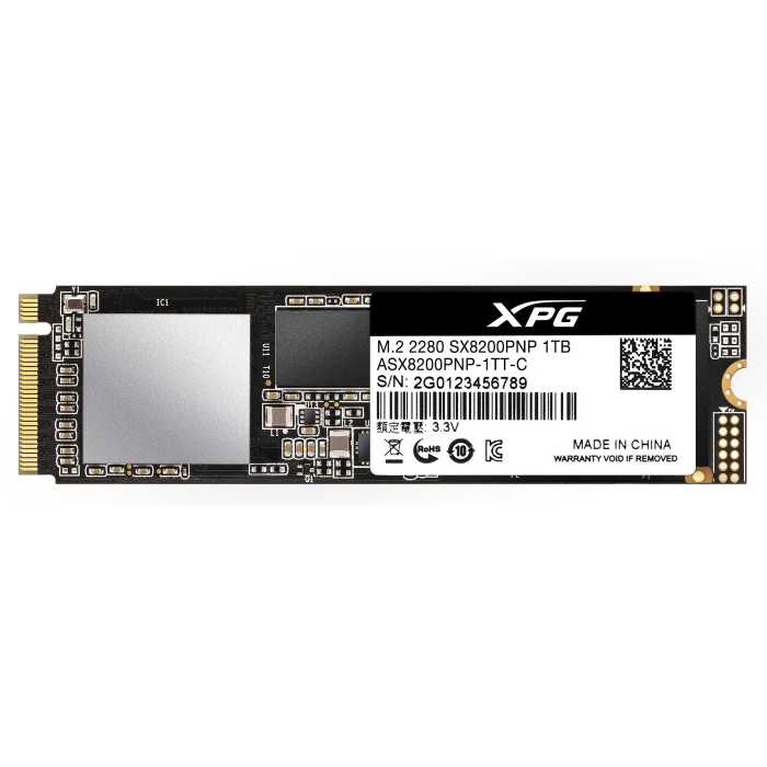 XPG | PCI Express(NVMe) M.2 (Type 2280)接続 3D TLC NANDフラッシュ SSD XPG SX8200 Pro
