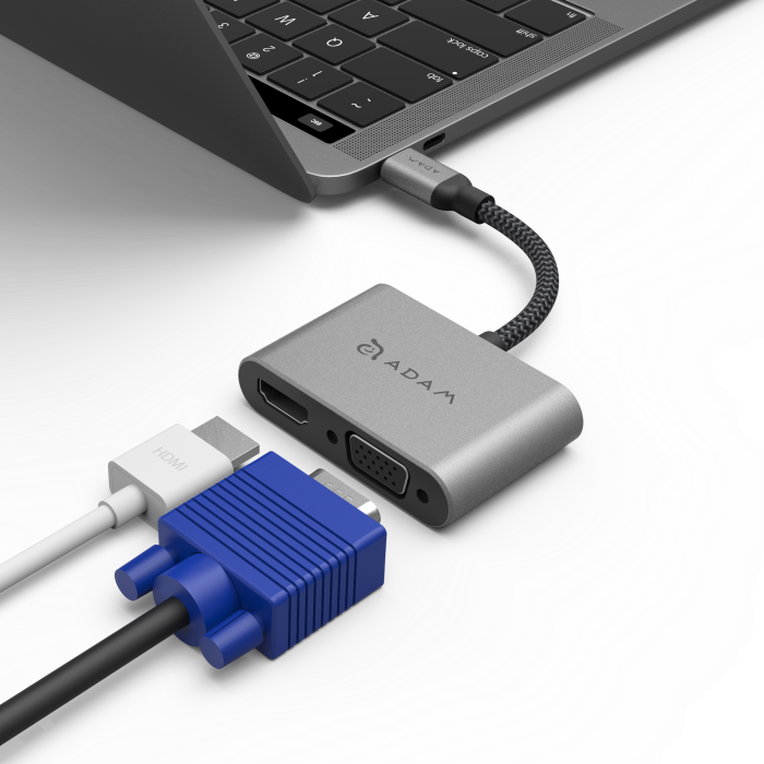 ADAM elements | USB Type-C VGA/HDMI変換マルチディスプレイアダプター CASA HUB VH1