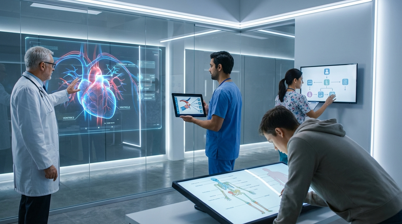 medical education content for different audiences