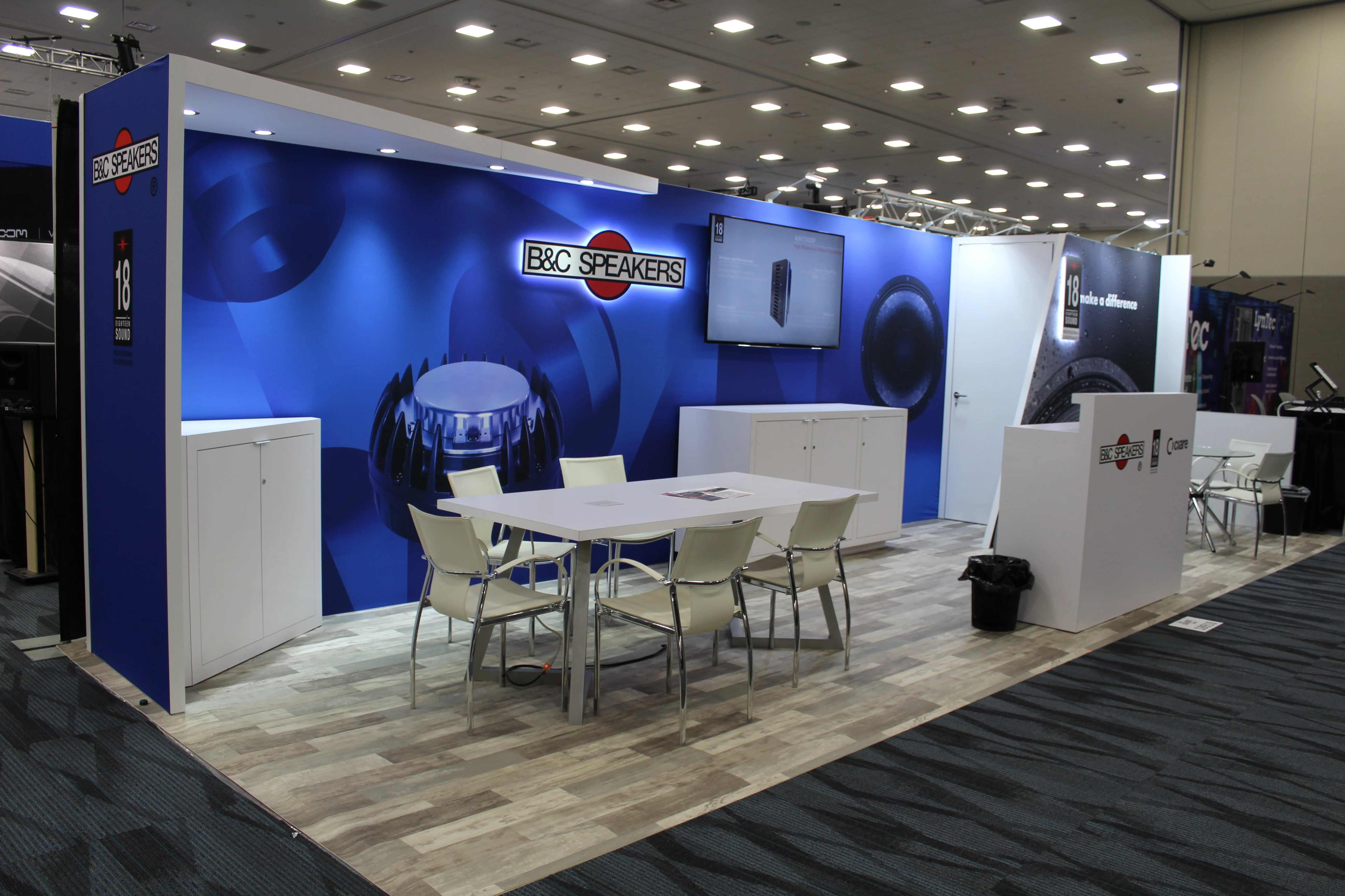 empty booth