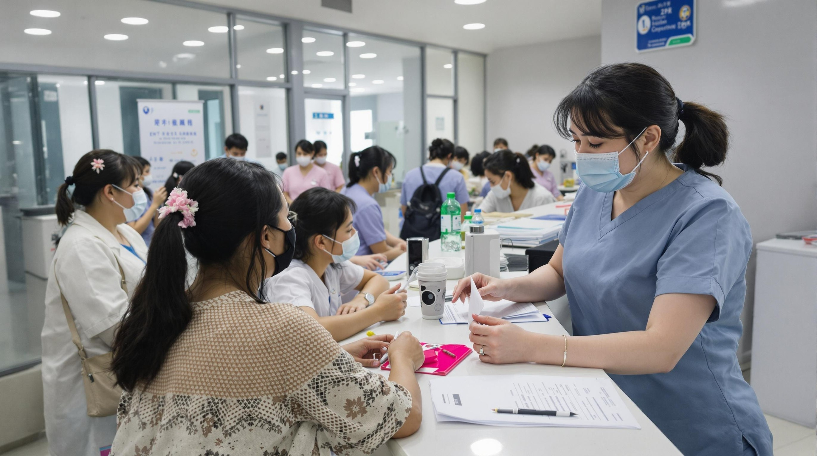 近年來醫療產業的「勞資爭議受理案件」大幅增加，以「延長工時與加班計算」為案件大宗，NUEIP 與永豐銀行合作的「大夫 DA FU 智慧診所金流專案」，提供診所完善的人事管理選擇（圖片提供 / 人易科技）