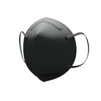 1096528 - Protective Health Gear - 4000-B High Filtration Black Ear Loop Mask M L