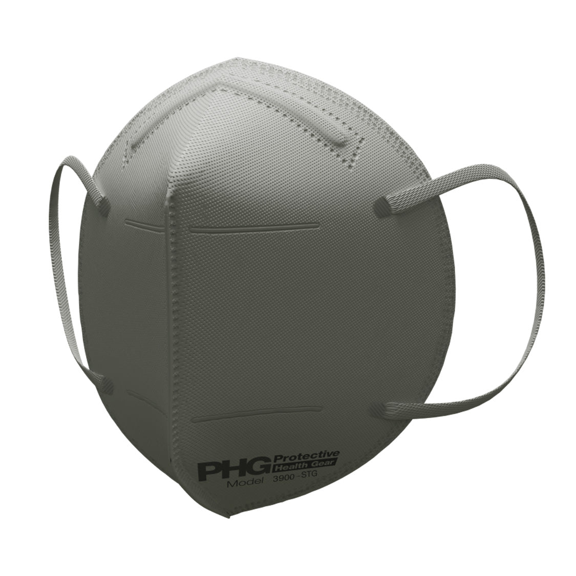 1096626 - Protective Health Gear - Kids Stone Gray 3900-STG Small High Filtration Mask