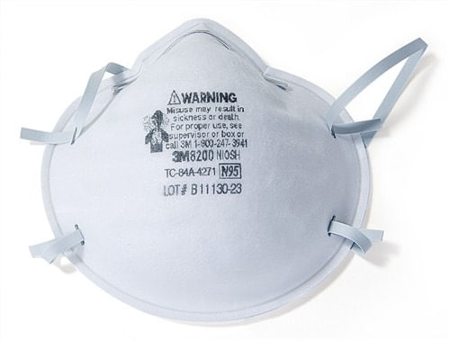 1096452 - 3M - 3M 8200 Cup N95 Masks