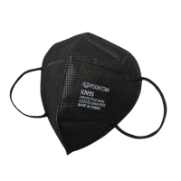 1096252 - Powecom - Black Flat Fold KN95 Masks M L