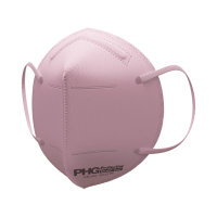 1096547 - Protective Health Gear - 4000-PP High Filtration Pale Pink Ear Loop Mask M L