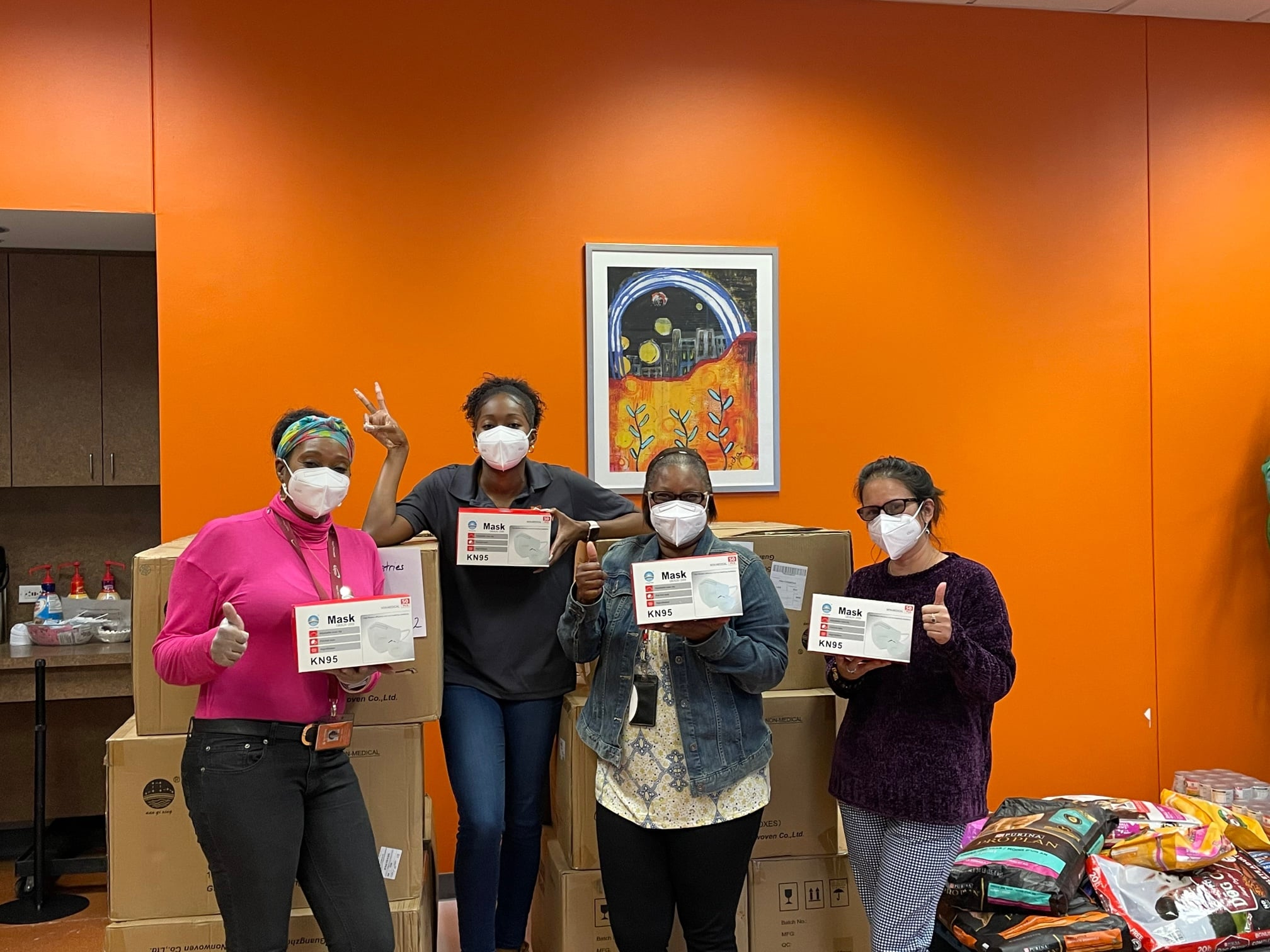 Project N95 Donates KN95 Masks to Seniors in Coordination with Baker Ripley Community Developers