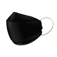 1096521 - Happylife Goodday - 3D Boat Shape Adjustable KF94 Masks Black L