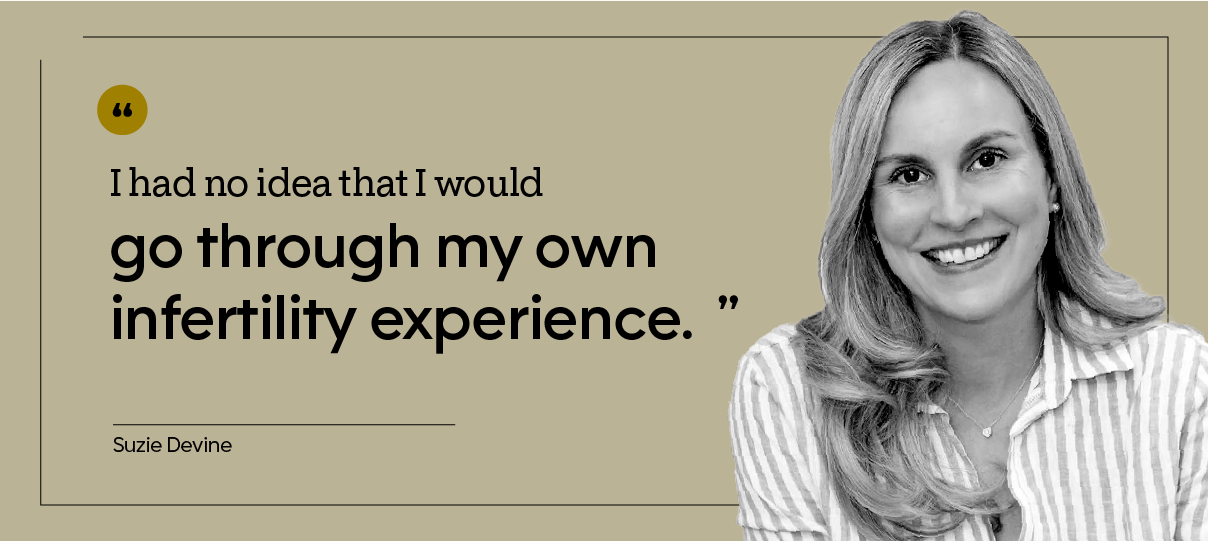 Suzie Devine is pictured in a headshot.