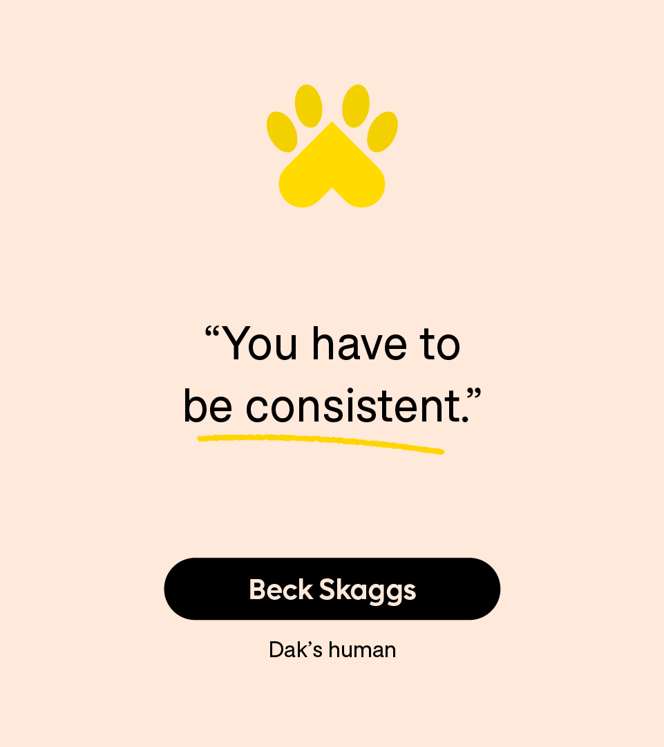 “You have to be consistent.” — Beck Skaggs
