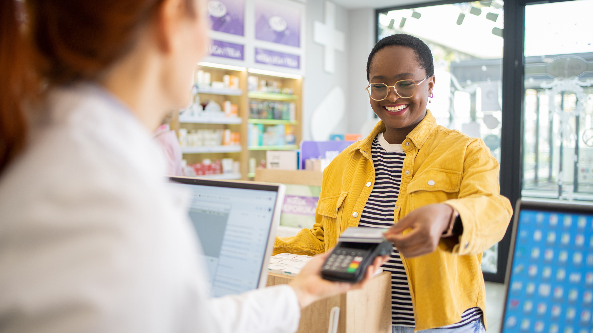 A woman shops at a pharmacy.
Rockaa/E+ via Getty Images