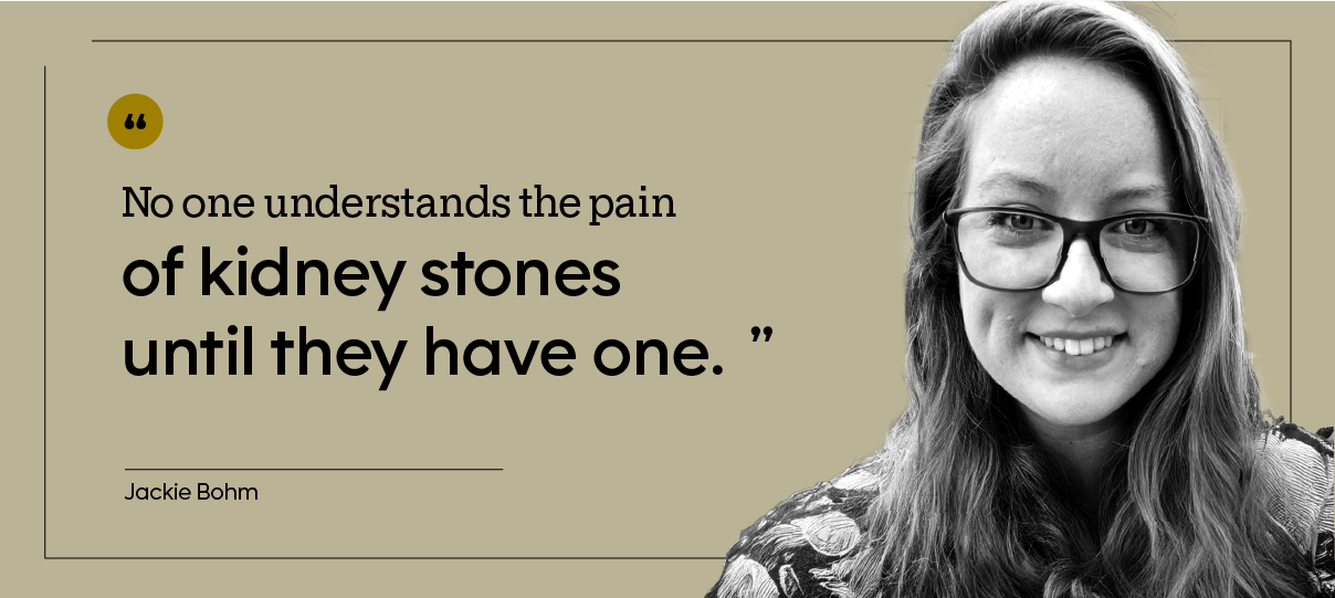 Jackie Bohm is pictured in a headshot.