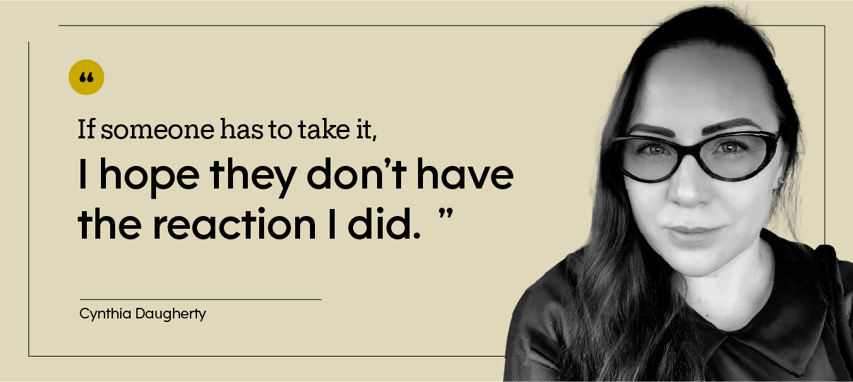 Cynthia Daugherty is pictured.