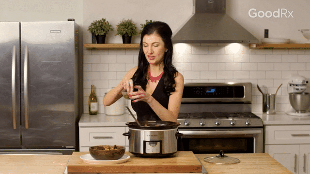 Cover and cook until the chickpeas are very tender, about 4 hours on high or 7 to 8 hours on low. Remove cinnamon stick and bay leaf. Serve topped with parsley.