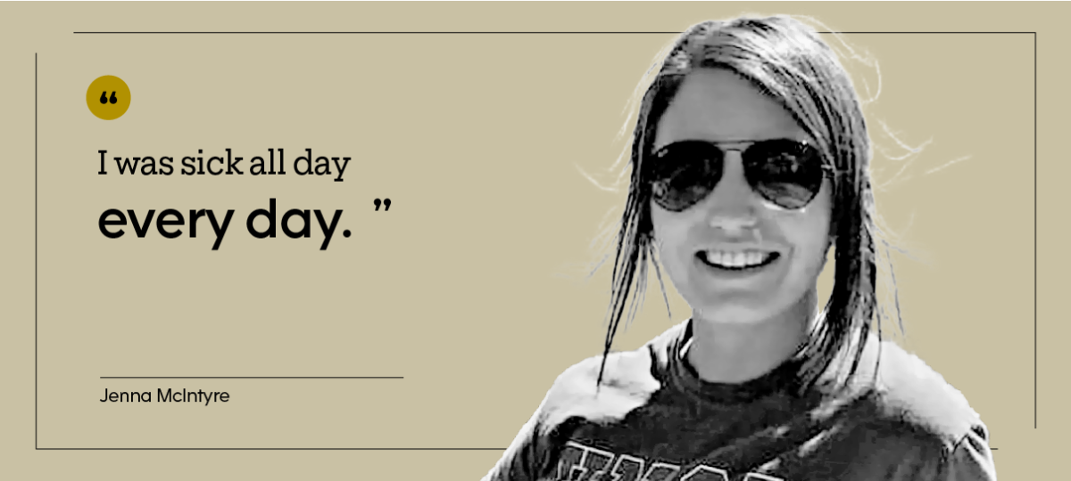 Jenna McIntyre is pictured in a headshot.