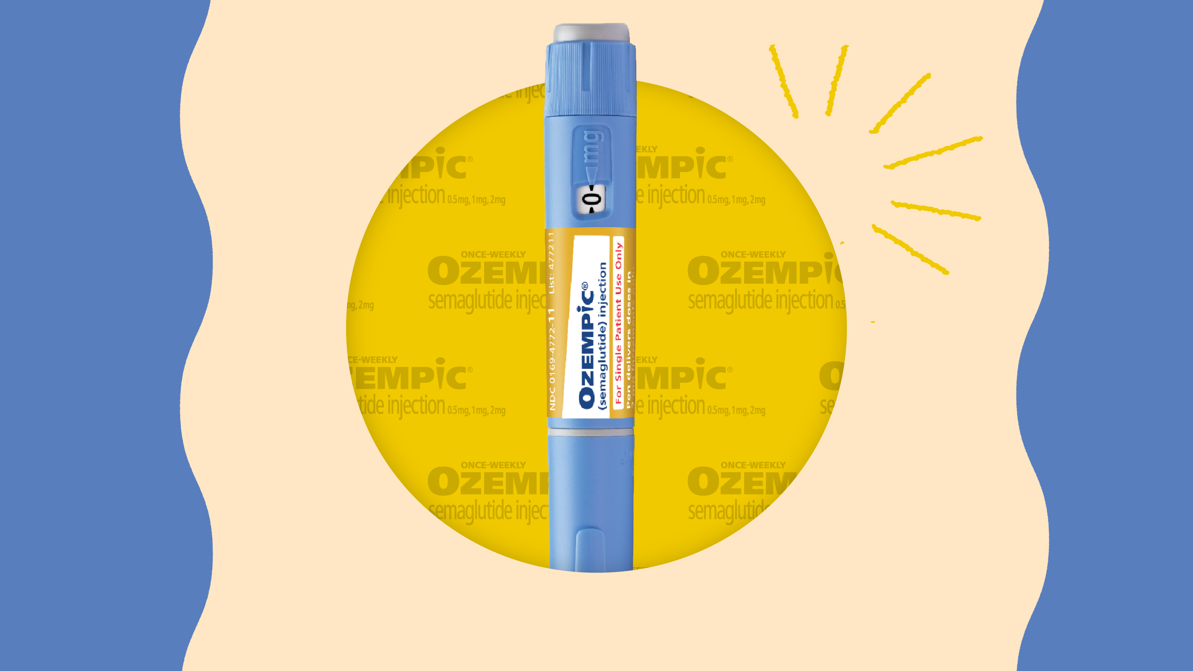 Aprenda sobre la pluma de Ozempic®  Ozempic® (semaglutide) injection 0.5  mg, 1 mg, or 2 mg