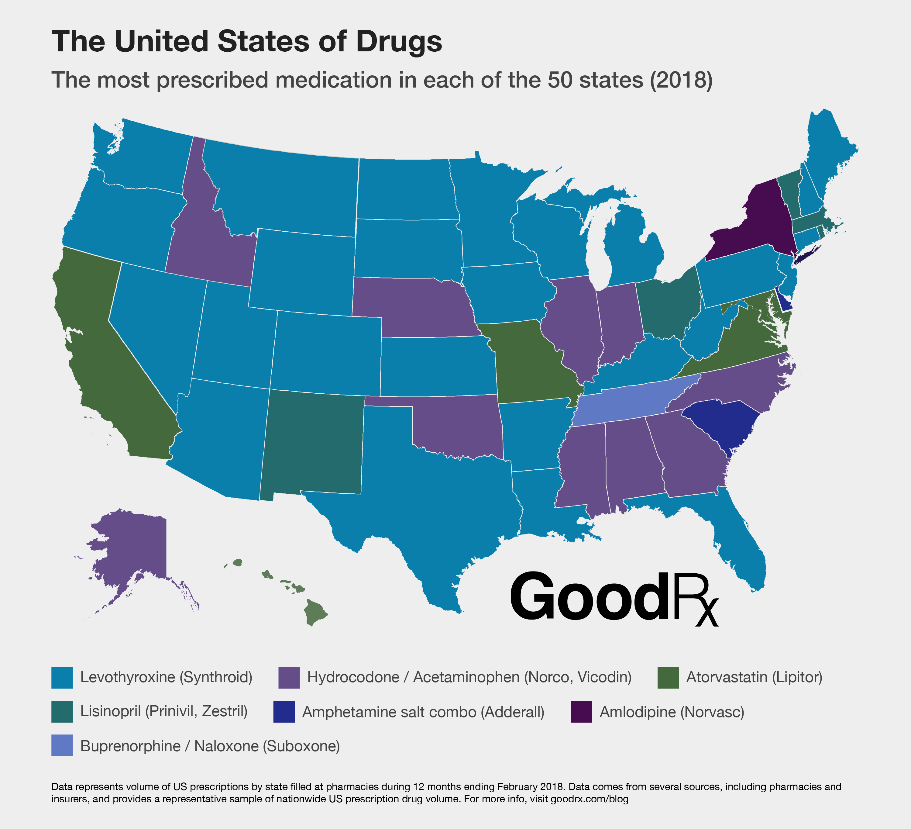 Most Popular Drugs in America, State by State - GoodRx