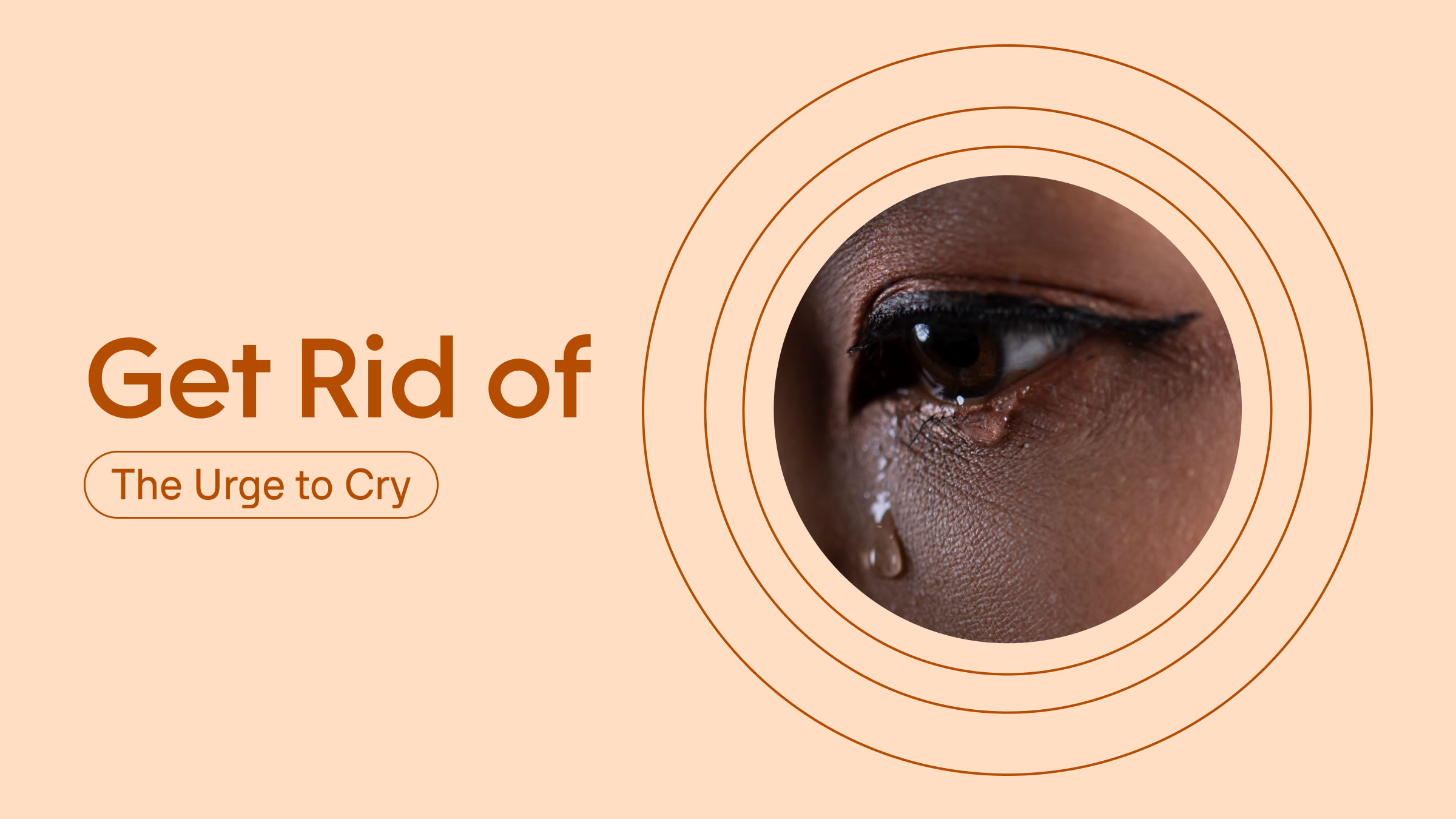 How to Avoid Crying at a Funeral. Tips for delaying your tears