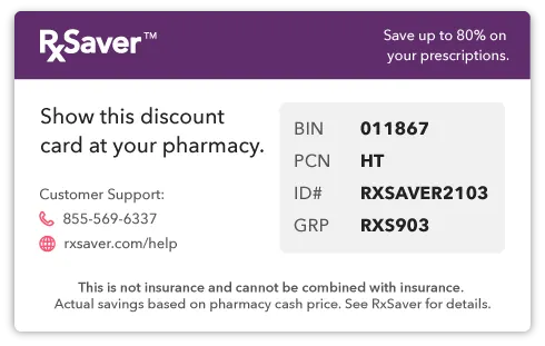 RxSaver Savings Card for Kroger