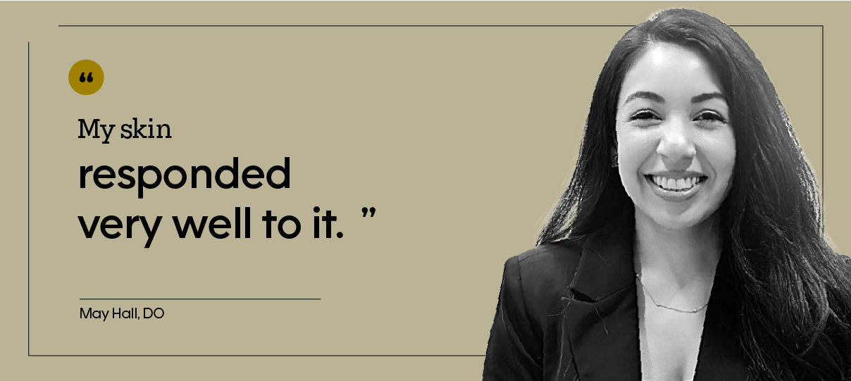 May Hall, DO, is pictured in a headshot.