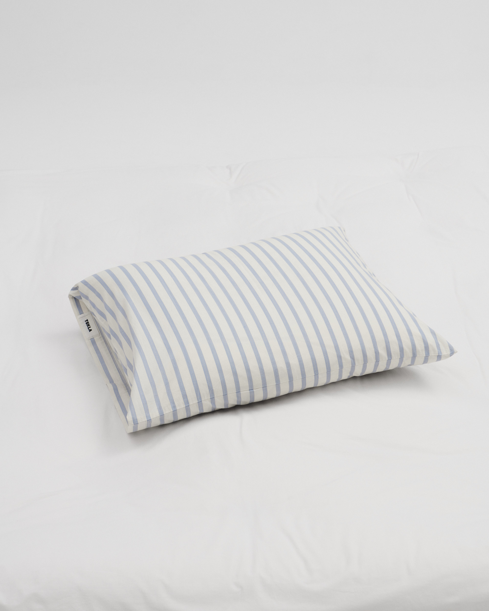 Percale duvet cover – Needle Stripes | Tekla Fabrics