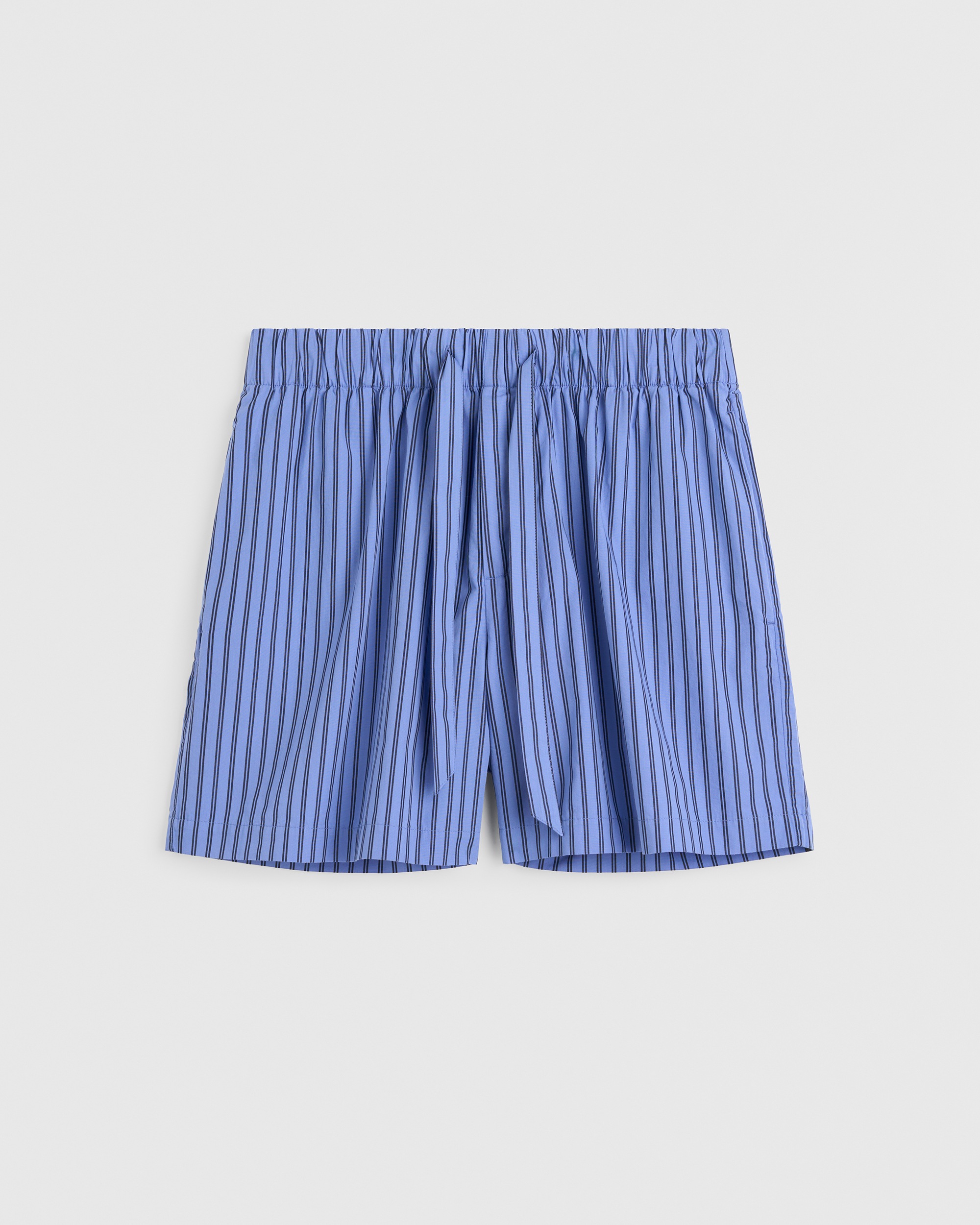Tekla Poplin Pyjama Short – Hand Drawn Stripes | Shorts