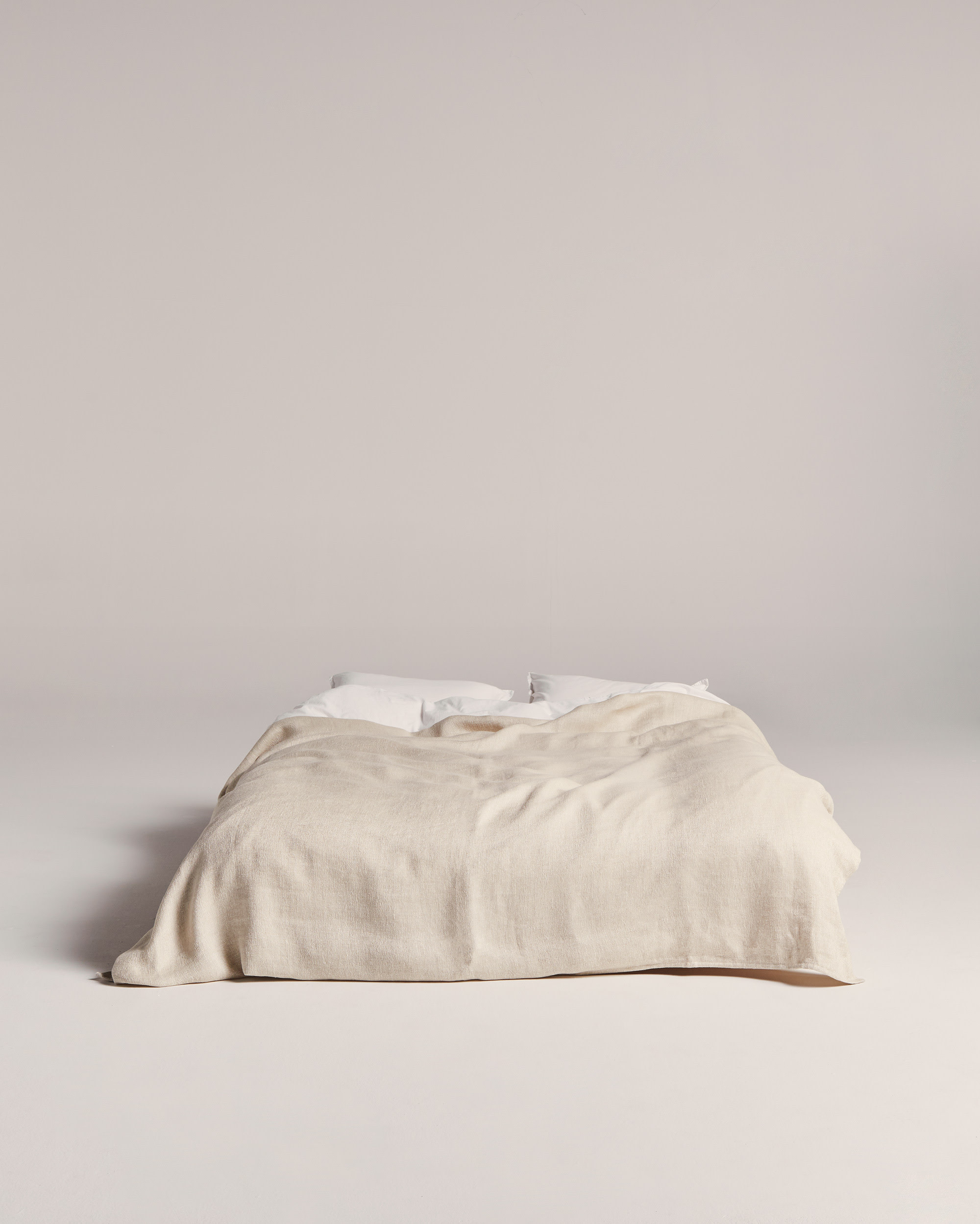 John Pawson Shaded White bedspread