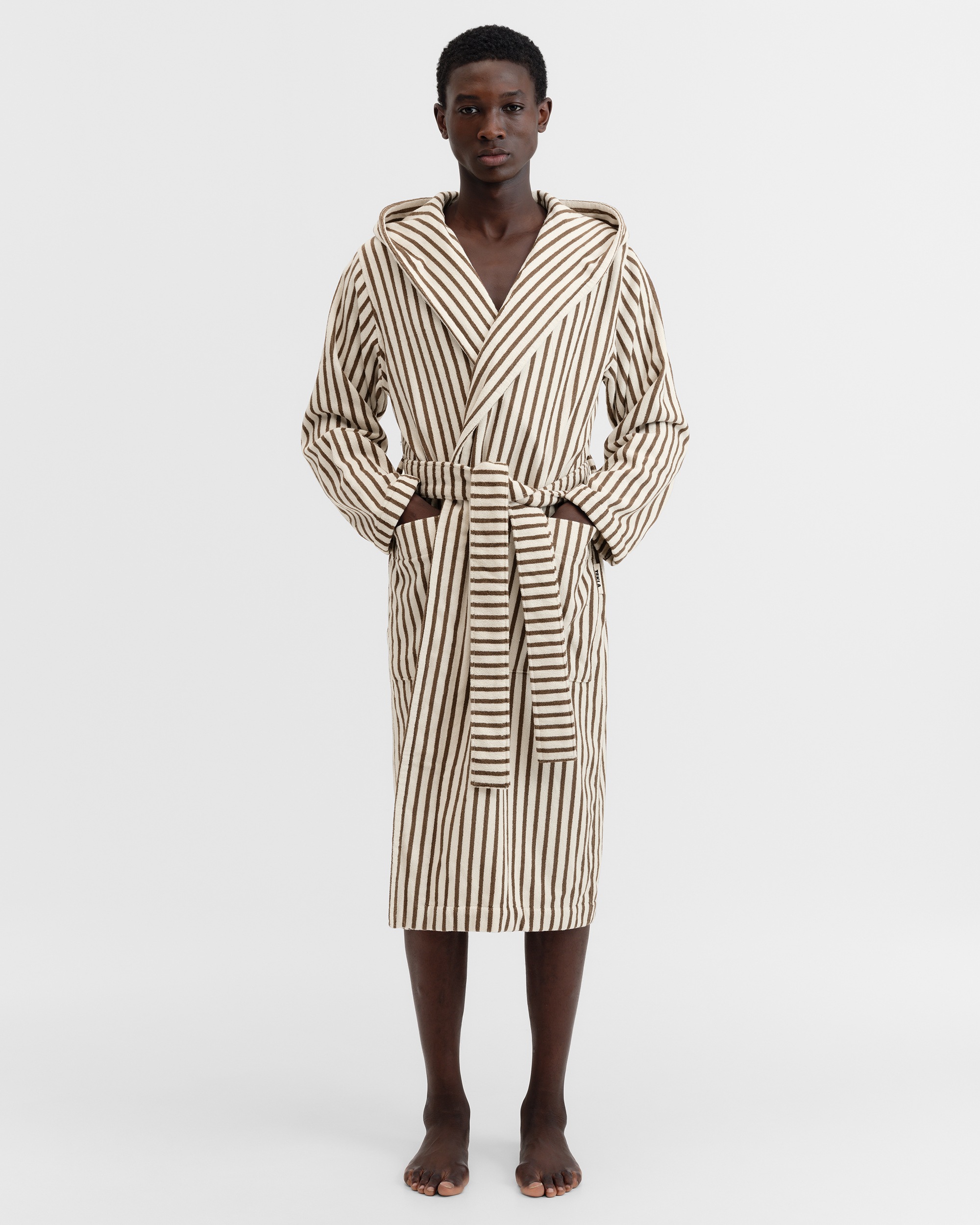 テクラ バスローブ パジャマ HOOD BATHROBES SOLID Hooded bathrobe – solid – Ivory | Tekla Fabrics