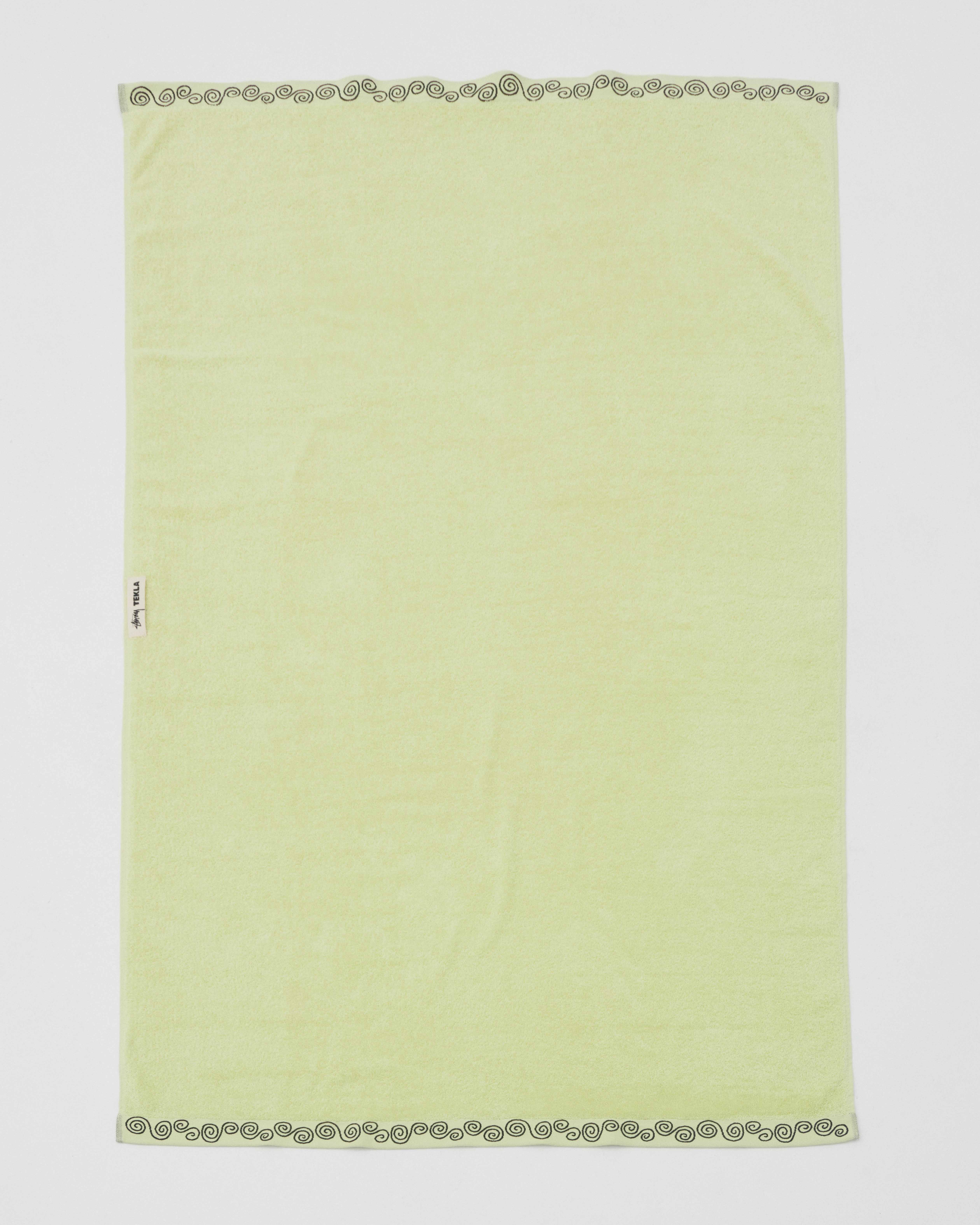 Bath sheet – Lime | Tekla Fabrics