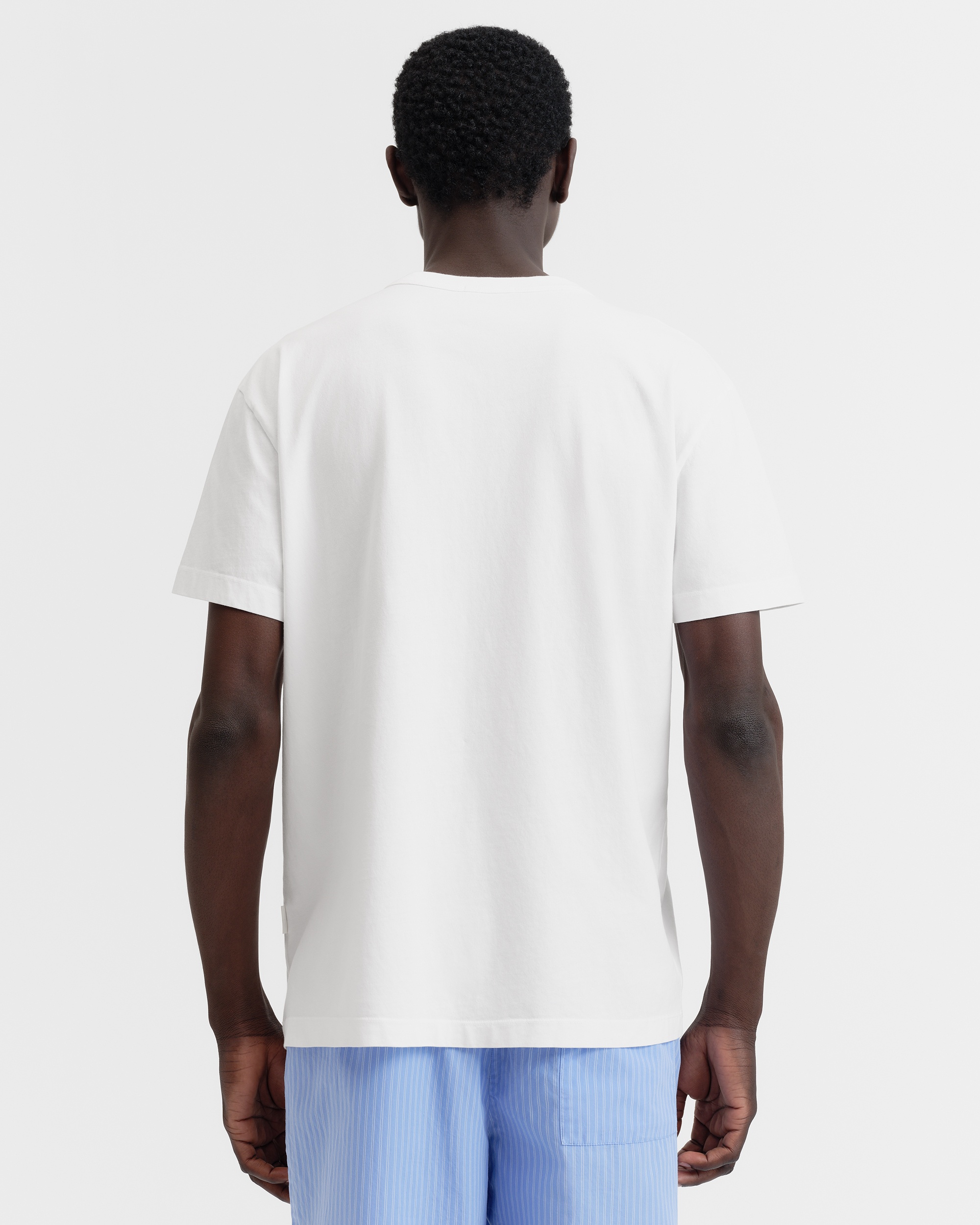 TEKLA コットンシャツ ホワイト XS ポルトガル製 Men's t-shirt - White | Tekla Fabrics