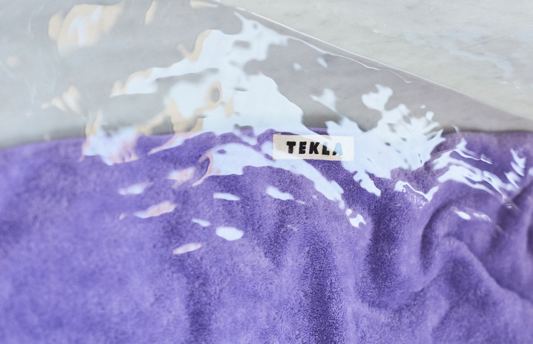 Lavender towel in Tekla x Graanmarkt13