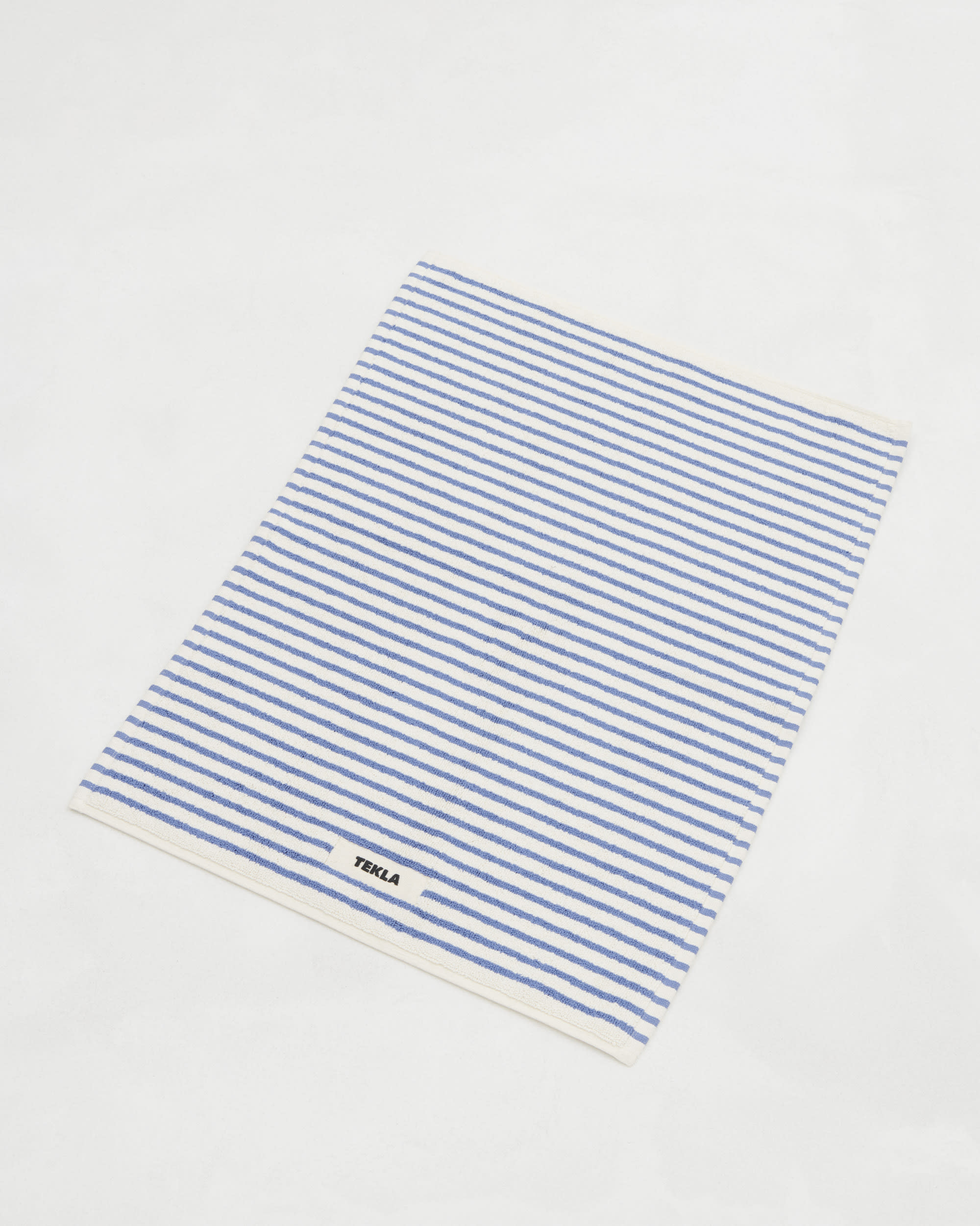 Bath Mat - Striped - Coastal Blue Stripes