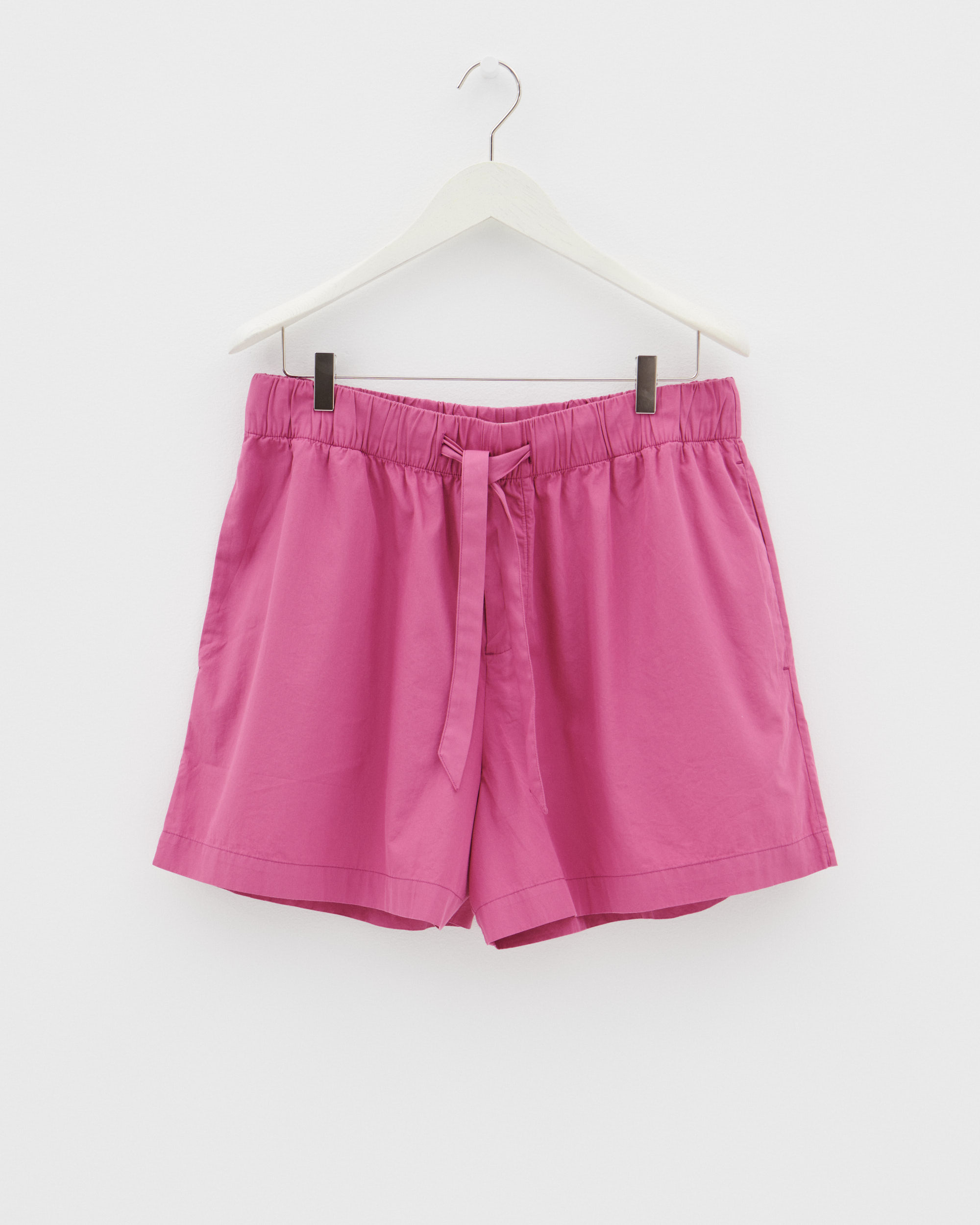 Cotton Poplin - Pyjamas Shorts - Lingonberry